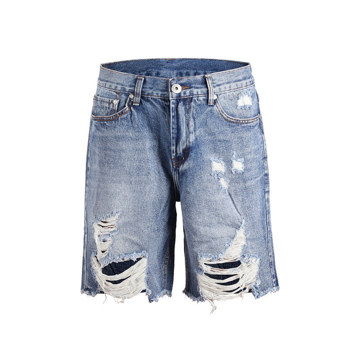 Lockere Dad-Jeansshorts für Herren