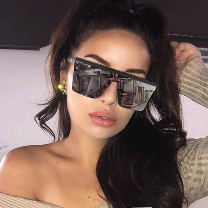 Sunglasses and Women Retro Rice Nail Sunglasses