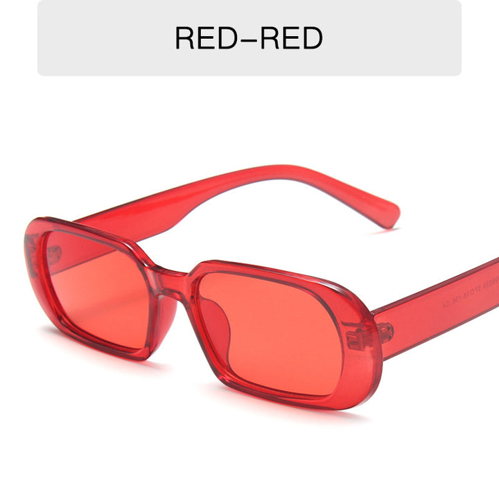 Retro Small Frame Sunglasses Female Candy Color Colorful Fashion Sunglasses