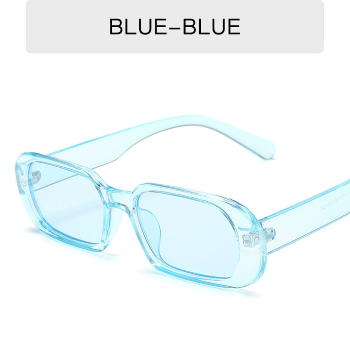 Retro Small Frame Sunglasses Female Candy Color Colorful Fashion Sunglasses