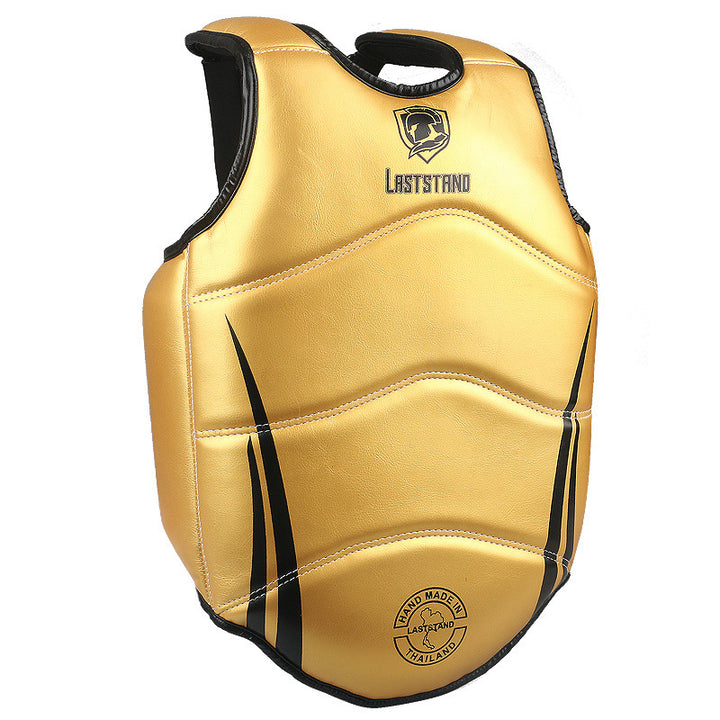 Protector de chaleco de cuerpo sólido para Kickboxing, protector de pecho y costillas para artes marciales