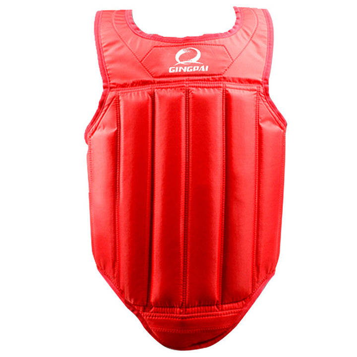 Protector de chaleco de cuerpo sólido para Kickboxing, protector de pecho y costillas para artes marciales