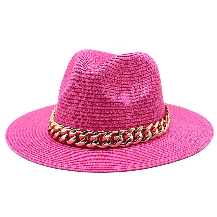 Sombreros de verano Primavera Negro Caqui Playa Casual Sombreros de verano