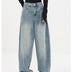 Women's Wide-leg Jeans Loose High Waist Straight Pants