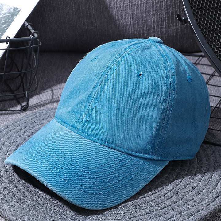 Gorras de béisbol lavadas para hombres y mujeres Sombreros para el sol desgastados al aire libre Gorras simples