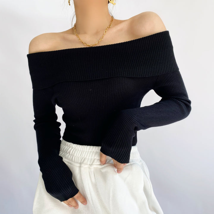 Women's Straight Shoulder Crotch Bodysuit