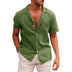 Herren Tops Casual Button Down Shirt Kurzarm Strand Shirt Sommer Herren Kleidung