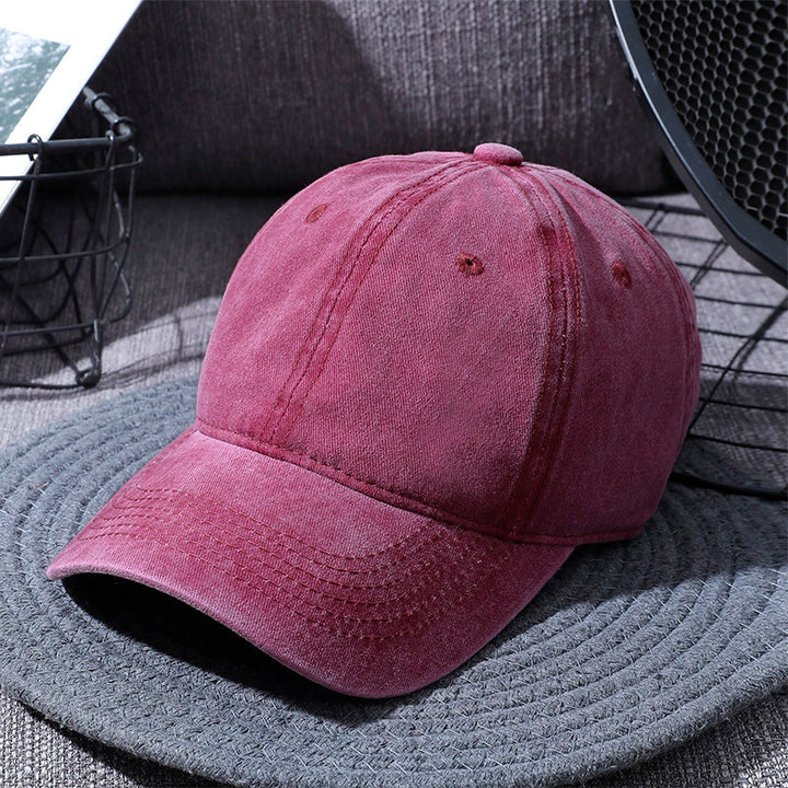 Gorras de béisbol lavadas para hombres y mujeres Sombreros para el sol desgastados al aire libre Gorras simples