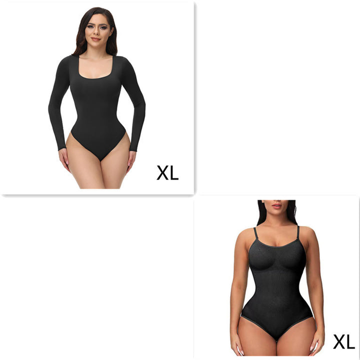 Seamless Bodysuit Shapewear Nude Bodysuit Training Clothes