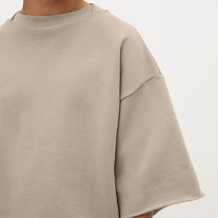 Modisches, lässiges Fleece-Sweatshirt in Volltonfarbe für Herren