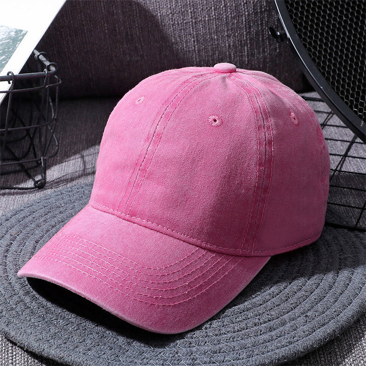 Gorras de béisbol lavadas para hombres y mujeres Sombreros para el sol desgastados al aire libre Gorras simples