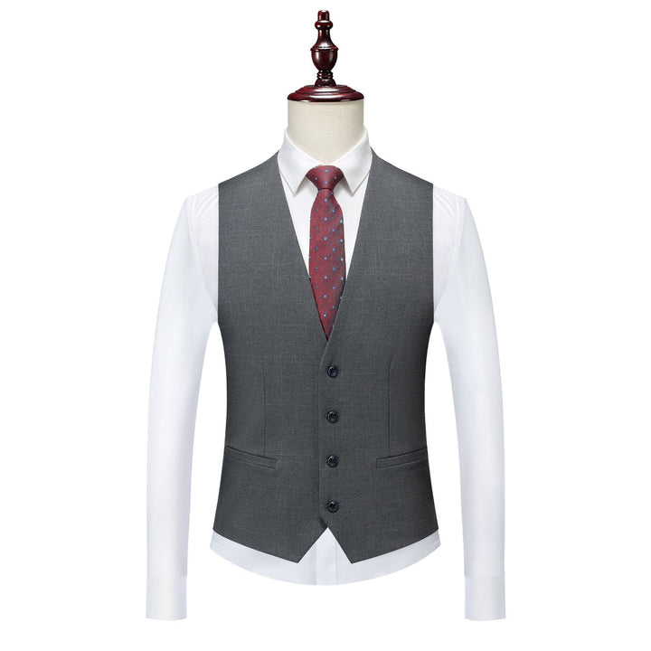 Traje Traje Traje de tres piezas para hombre Slim Fit Ropa formal profesional de negocios