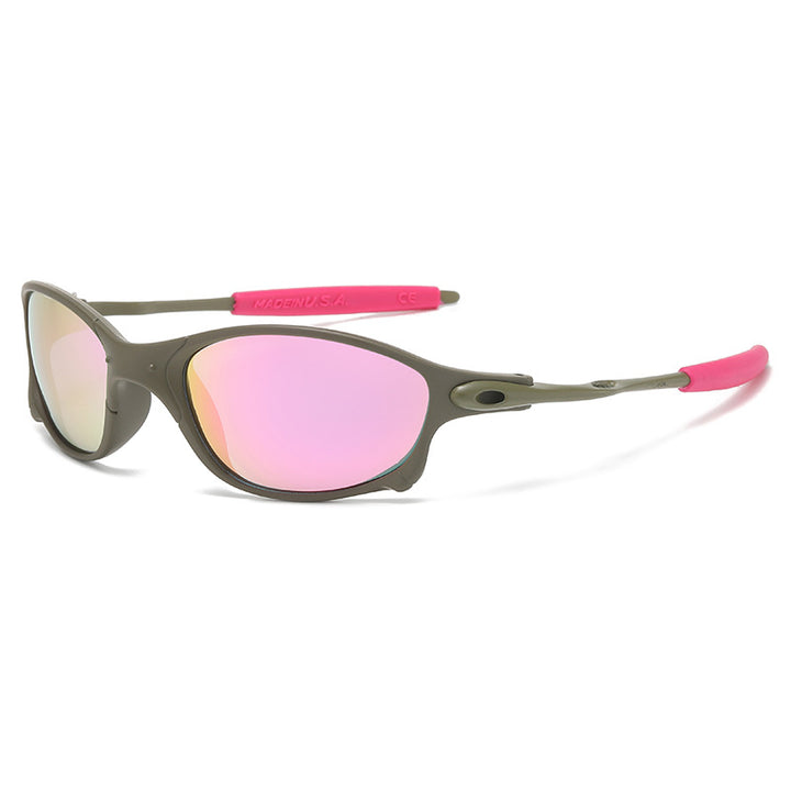 Bunte Sonnenbrille Mode UV-Schutz All-Match