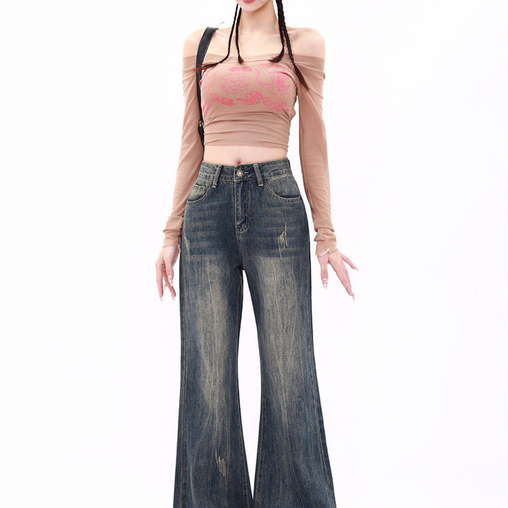 Women's Retro American-style Skinny Jeans