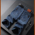 Men's Five-point Casual  Thin Loose Elastic Middle Pants Breeches