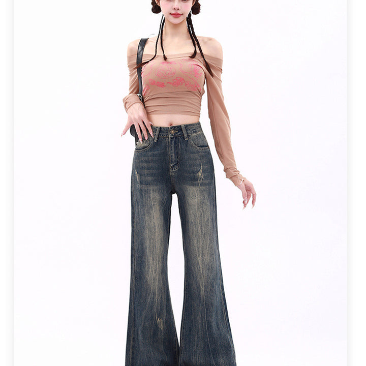 Women's Retro American-style Skinny Jeans