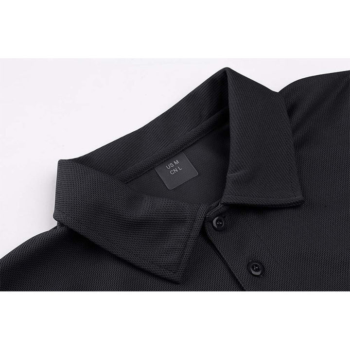 Polo deportivo para hombre Camiseta de solapa tipo polo de golf de manga corta de comercio exterior