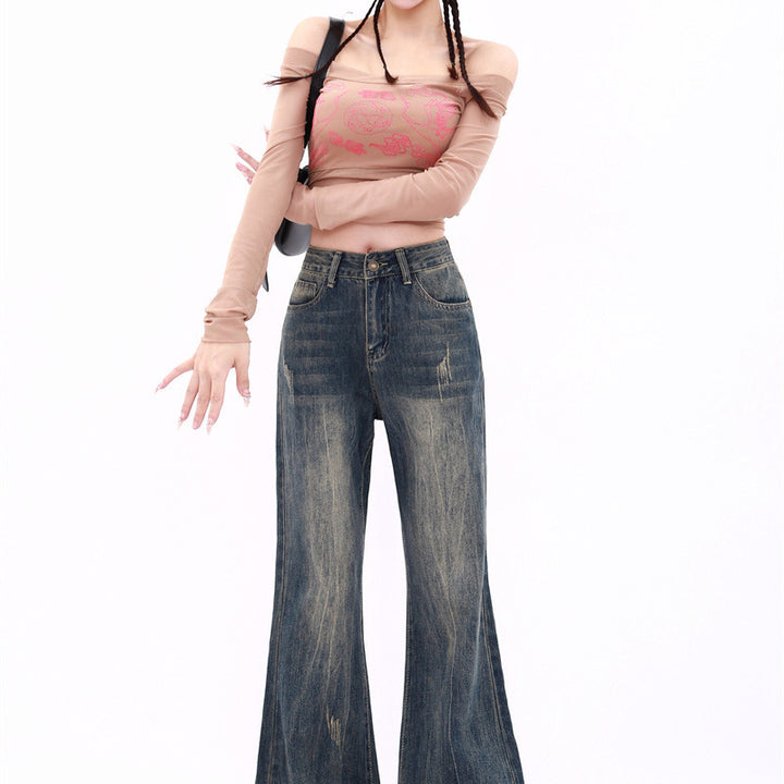 Women's Retro American-style Skinny Jeans