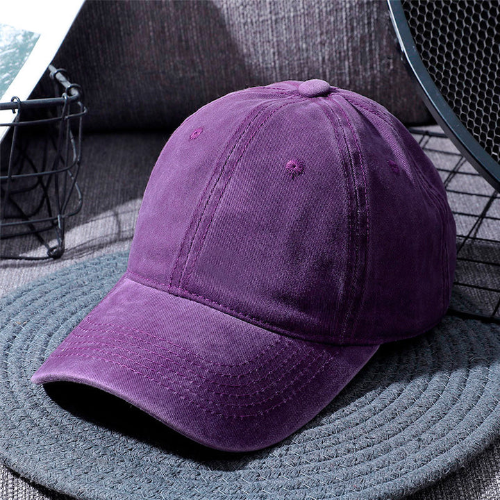 Gorras de béisbol lavadas para hombres y mujeres Sombreros para el sol desgastados al aire libre Gorras simples