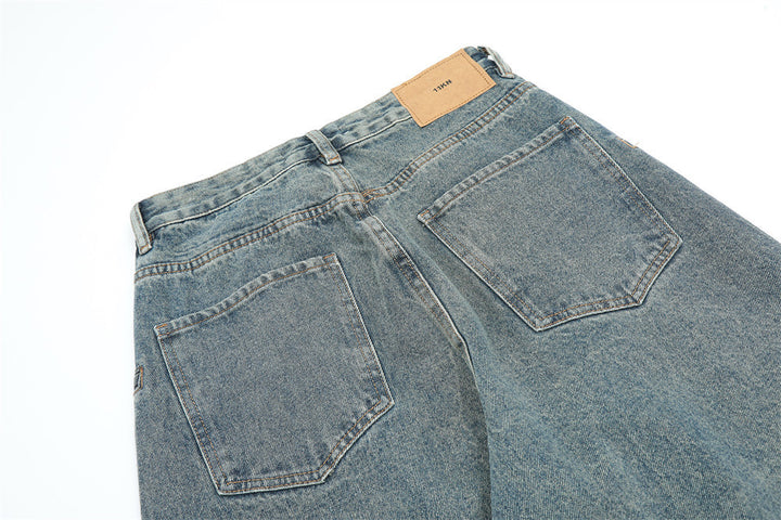 Lockere Jeans im Used-Look für Herren