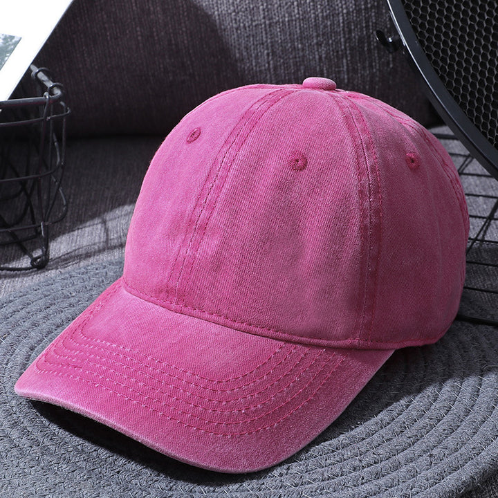 Gorras de béisbol lavadas para hombres y mujeres Sombreros para el sol desgastados al aire libre Gorras simples